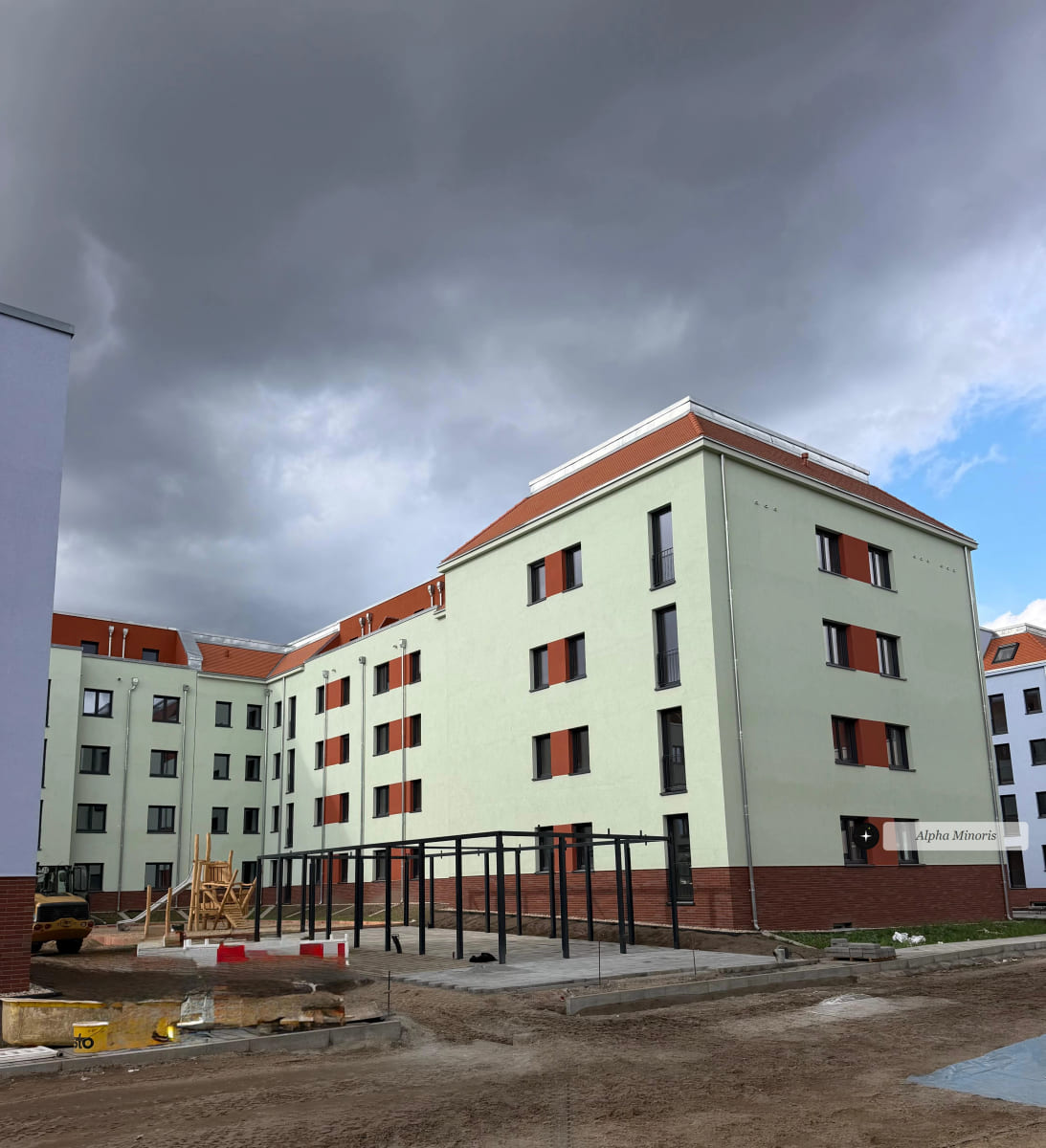 3-room residential property in Karlshorst, Berlin